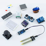Sensor Module Starter Kit with UNOR3 CH340 0.96 inch 1602 LCD Display for DIY Robot Programming Learning Kit