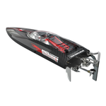 LinkMejor UDI022 2.4G 4CH 60km/h Brushless RC Boat Tylosaurus LED Lights Reverse Water Cooling System Vehicles Models Toys