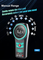 WinAPEX 189E Auto Range Smart Rotary Multimeter High Precision 5999 Counts DC/AC Voltage Current Resistance Capacitance Frequency Temperature Overload Protection