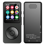 MP3-01F 32GB/64GB Bluetooth 5.0 MP3 Player with 1.8 Inch Screen HiFi Sound 30H Playback FM Radio Voice Recorder E Book Portable Digital Audio Music Player