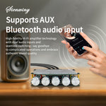 YS-MT21 Bluetooth Digital Amplifier Board 2.1 Channel 200W High-Power Dual Input Multi-layer Protection AUX Audio Subwoofer HIFI Amplifier Board