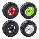 4PCS D232 Upgraded Off-Road Tires Wheels for 1/8 1/10 Short Course Truck RC Cars Vehicles Models Parts Accessories