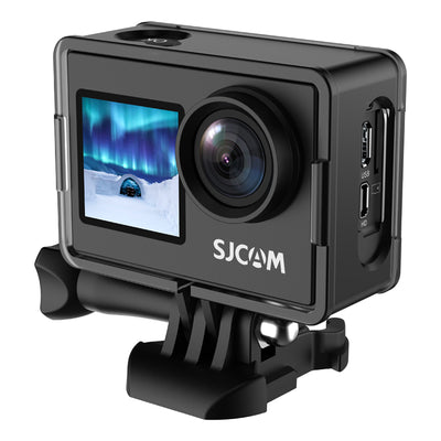 LinkMejor SJ4000 Dual Screen Action Camera 4K 30FPS WIFI Underwater Waterproof 170° Sports Video DV Sport Camera