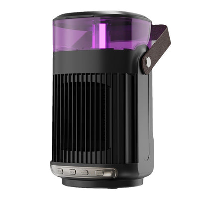 2 In 1 Multifunctional Desktop Humidifier Heater with Colorful Night Light Fast Heating Household Electric Heater for Home Bedroom Office