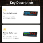 3S-14S DC7-55V Battery Level Indicator 12V 24V 36V 48V 18650 Lipo Lithium Battery Capacity Board Voltage Battery Charging Tester