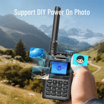 Quansheng UV-K1 5W High Power Portable Walkie Talkie Type-C Charging Multi-Band Transceiver Aviation NOAA Weather Scrambler DIY Customization Two-way Radio