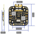 30.5x30.5mm FlyingRC 10A 12S 440A Power Distribution Board PDB with 5V/12V BEC Output for RC FPV Racing Drones