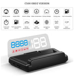 LinkMejor C500 Auto OBD2 HUD Head-Up Display EOBD Windshield Car Speedometer Projector Digital  For All Car
