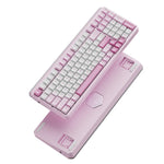 LinkMejor ES98 Mechanical Keyboard Tri-mode ARGB 98-Keys Dual 8K Low Game Delay Gasket Structure 12000mAh Battery Gaming Keyboard