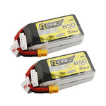 LinkMejor R-Line 4S 14.8V 650mAh 95C 4S1P Lipo Battery XT30 Plug for GEPRC Tern LR40 FPV Racing Drone