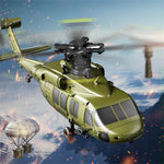 LinkMejor U9901 2.4G 6CH 6-Axis Gyro Brushless Motor Optical Flow Positioning Barometric Altitude Simulation Aerobatic RC Helicopter RTF