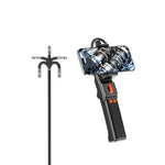 360 Rotation Inspection Camera HD 2MP Endoscope IP67 Waterproof 1m Cable LED Lights Android/iPhone Compatible Visual Image Video Recording Capabilities