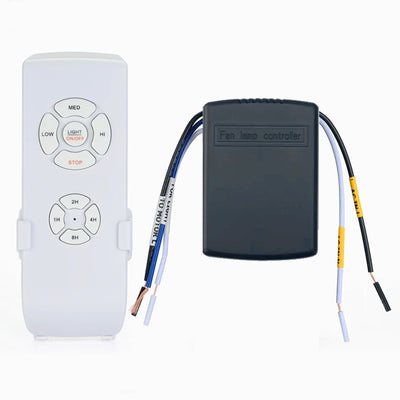 LinkMejor WiFi Ceiling Fan Lamp Remote Control AC110V 220V Timing Control Switch Adjusted Wind Speed Transmitter with Alexa Google Assistant Yandex Alices