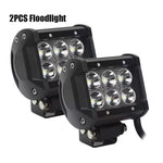 12W/26W/48W LED Light Bar Spotlight/Floodlight Work Light Modified Car Roof Lights for Motorcycles Car Pickup ATV UTV SUV