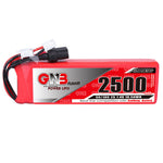 LinkMejor GNB 7.4V 2500mAh 5C 2S LiPo Battery XT60 Plug XH2.54 Plug for Frsky Taranis X9D Plus