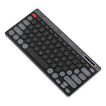 LinkMejor MK781 Wireless Keyboard Mouse Kit Silent Design Dual-mode Scissor-Foot Structure 2.4G & bluetooth 75% 78-Key Layout Ultra Slim Appearance