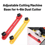 Electric Circular Saw Guide Woodworking Quick Positioning Guide Bracket Adjustable Cutting Machine Base for Precision Cutting and Milling