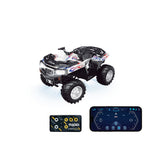 LinkMejor HG4-411 RTR 1/64 2.4G RWD Mini Alloy RC Car Support App Remote Control Motorcycle Beach Off-Road Three Speed Vehicles Models Pocket Toys Desktop Collection Gift For Boys