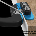 Aluminum Alloy Veneer Cutter Precision Woodworking Tool Ergonomic Design Compact Size Multi-Material Cutting Portable Veneer Trimmer Metal Cutting