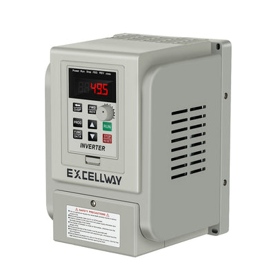 LinkMejor 1.5/2.2/3/4KW 220V PWM Control Inverter 1Phase Input 3Phase Out Inverter Variable Frequency Converter