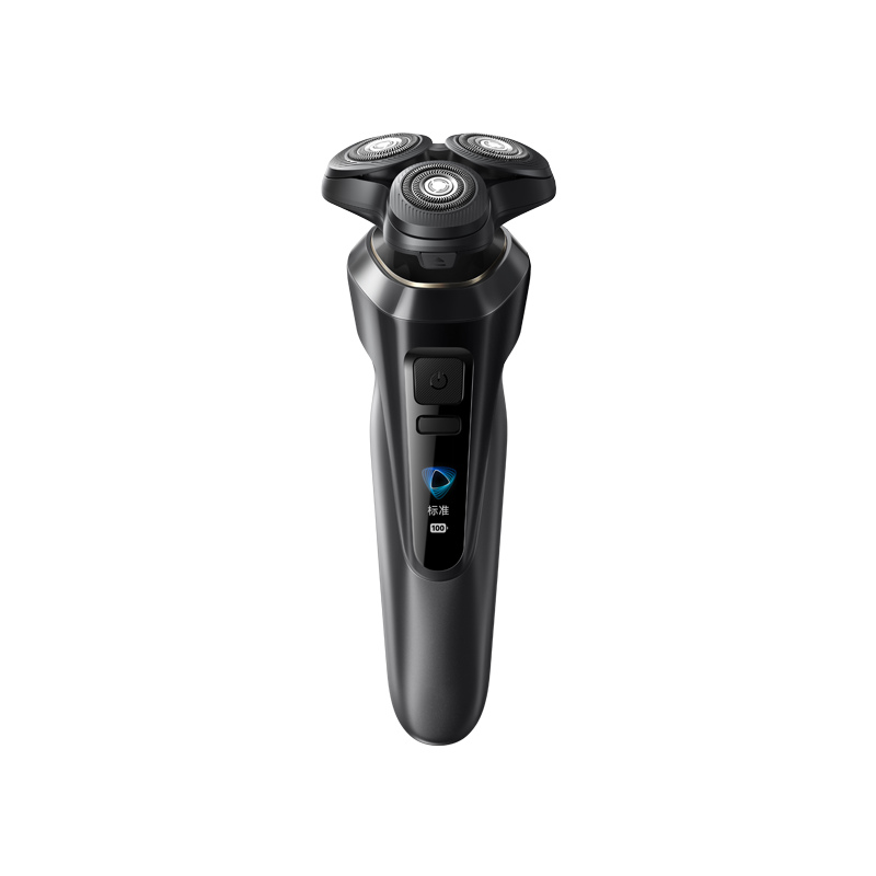 LinkMejor MIJIA QDL11 Electric Shaver Pro with Multifunctional Base Station Shaving Pressure Display Dual Ring Foil 360° Floating Head Long Battery Life Type-C Charging