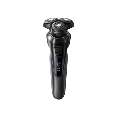 LinkMejor MIJIA QDL11 Electric Shaver Pro with Multifunctional Base Station Shaving Pressure Display Dual Ring Foil 360° Floating Head Long Battery Life Type-C Charging