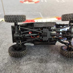 LinkMejor 18499 RTR 1/18 2.4G 4WD RC Car Rock Crawler Pipe Rack Off-Road Climbing Truck LED Light Full Proportional Vehicles Models Straight Bridge Axle Toys