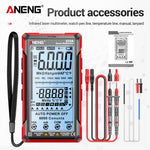LinkMejor 622A Digital Smart Multimeter 10A Tester Meter Auto Range True RMS DC/AC 6000 Multitester With Laser Lamp Capacitance Ohm
