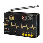 TDA5807S FM Radio Kit High Sensitivity RDA5807M Chip 87-108MHz Frequency Range Dual Power Options Compact Lightweight Portable DIY Set