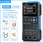 LinkMejor LC1020E Handheld LCR Bridge Tester 100Hz to 100kHz Precision Frequency Auto Calibration Dual Parameter Display USB Type-C Accurate Capacitance Resistance Inductance Measurement Tool