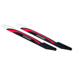 LinkMejor Carbon Fiber Helicopter Main Blade 86/95/105/360/380/510/560mm For ALIGN ALZRC RC Helicopter Parts