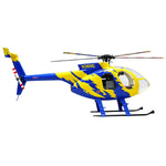 LinkMejor MD500E 470 Class 2.4G 6CH Hughes Bird 5 Blades Flybarless RC Helicopter RTF