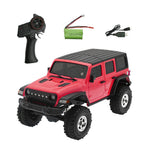 LinkMejor K1801 1/18 2.4G RTR Waterproof RC Car Full Proportional Rock Crawler LED Light Off-Road Climbing Truck Vehicles Models Toys