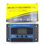 LinkMejor Solar Charge Controller 10A-100A with LCD Display for Lead-Acid and Lithium Batteries High Efficiency Maximizes Energy Harvest