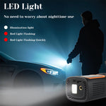 Wireless Dual Digital Display Car Tire Inflator with Auto Shutoff Charging Lighting Car and Motorcycle Air Pump