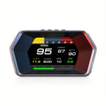 Weiying P17 Car Head Up Display HUD Smart Gauge GPS Beidou Dual Mode Positioning LCD Screen OBD scanner Digital Gauges for Universal Car