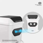 LinkMejor Z6757 RTR 1/64 2.4G Mini RC Car Fun Remote Control Trash Can Garbage Can Robot LED Light 360 ° Rotation Desktop Vehicles Models Intelligent Creative Collection Toys