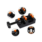 Fast Eight-Hole Table Vise Mini Clamping Bed for Bodhi Walnut Carving Fixed Jig Woodworking Small Table Vise Portable