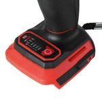 Cordless Electric Wrench 2000N.M High Torque Brushless Motor LED Work Light Adapted to 18V Battery Stepless Speed Change Heavy Duty