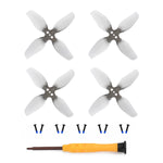 LinkMejor Lightweight 51mm 4-Blade Propeller Props Replacement Accessories for DJI NEO 2 RC Drone Quadcopter