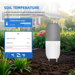 Smart WiFi Soil Sensor Waterproof IP65 Accurate Real-Time Tracker for Farming Gardening with Tuya APP Connectivity