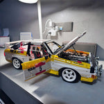 3887PCS Technical MOC 1/8 Scale SPORT S1 GROUP B 1984 Sportscar Model Building Blocks Kit DIY Toys for Kid Adult Boys Gift