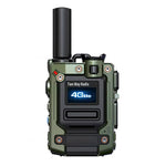 Global Walkie Talkie 4G LTE 6800mAh Battery Type-C Charge Europe Version SIM Card