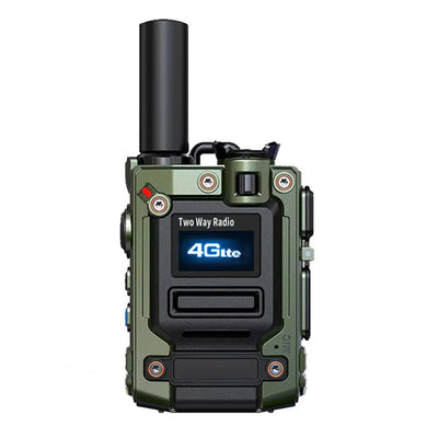 Global Walkie Talkie 4G LTE 6800mAh Battery Type-C Charge Europe Version SIM Card
