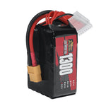 LinkMejor 6S 22.2V 1300mAh 60C 28.86Wh LiPo Battery XT60 Plug for Geprc Cinelog35 V2 RC FPV Racing Drone