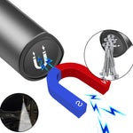 Outdoor Compact and Portable Aluminum Alloy XPE+COB Rechargeable Pen Light Work Lamp Keychain Light