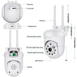 2MP 1080P HD Camera WIFI PTZ Control Video Surveillance Cameras  Wireless Connect 360° Panoramic Two-way Conversation