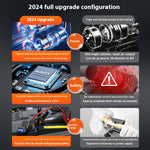 8000mAh Car Jump Starter & Air Compressor All-In-One Starter And Inflator with LED Emergency Lighting 1200A Peak Current