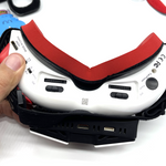 2PCS URUAV Upgraded Universal Soft Thin Sponge Pad Spare Part for HD3 HDO HDO2 Attitude V6 FatShark FPV Goggle
