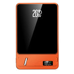PD20W 5000/10000mAh Magnetic Wireless Power Bank with Digital Display External Battery Power Supply with 1 Input & 2 Outputs Fast Charging for iPhone 17 17Pro 16 15 Pro Max 14 13 for Xiaomi 17pro for Samsung Galaxy S25 Ultra Come with Phone Stand